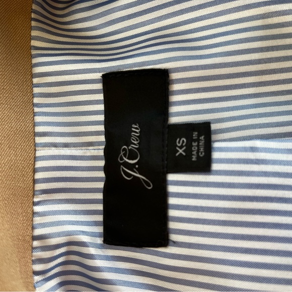 J.Crew Camel color 2 button Blazer - Picture 6 of 6